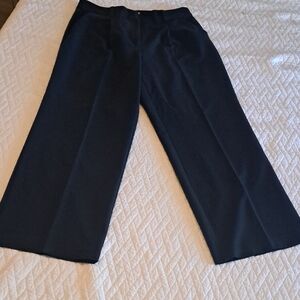 LOFT Black High-Rise Trousers